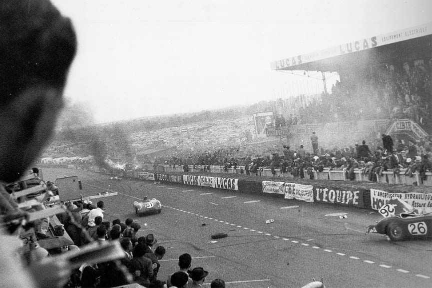 1955 Le Mans Crash