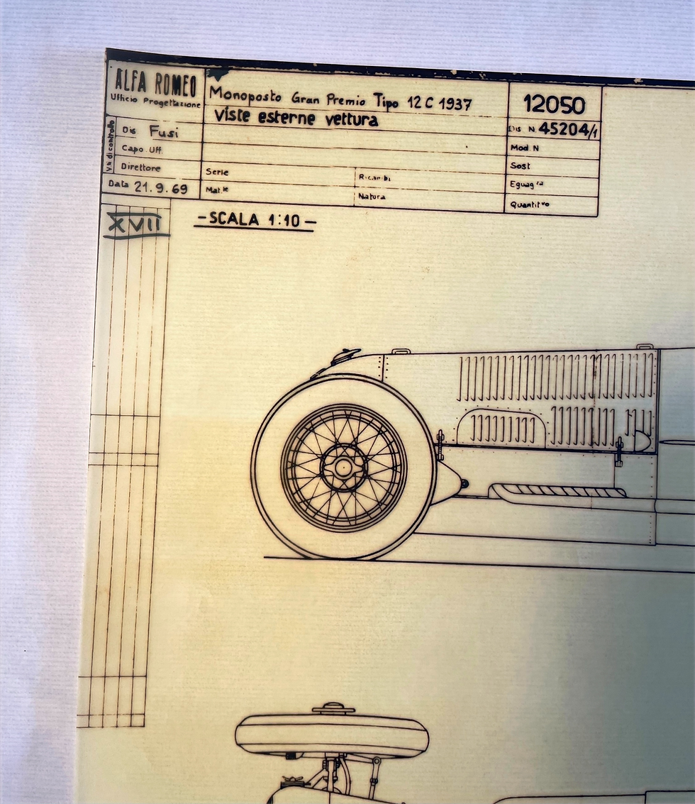 Thumbnail: Alfa Romeo Tipo 12 C Blueprint