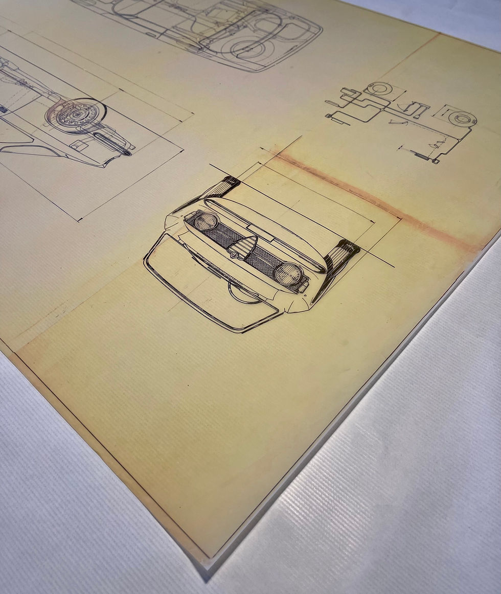 Thumbnail: Alfa Romeo Giulia 1300 Junior 1965 Blueprint