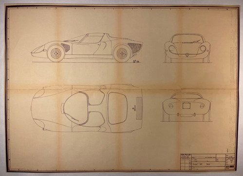洋書 ALFAROMEO TIPO33 往年のアルファロメオのレースカー「Tipo33」をオマージュした