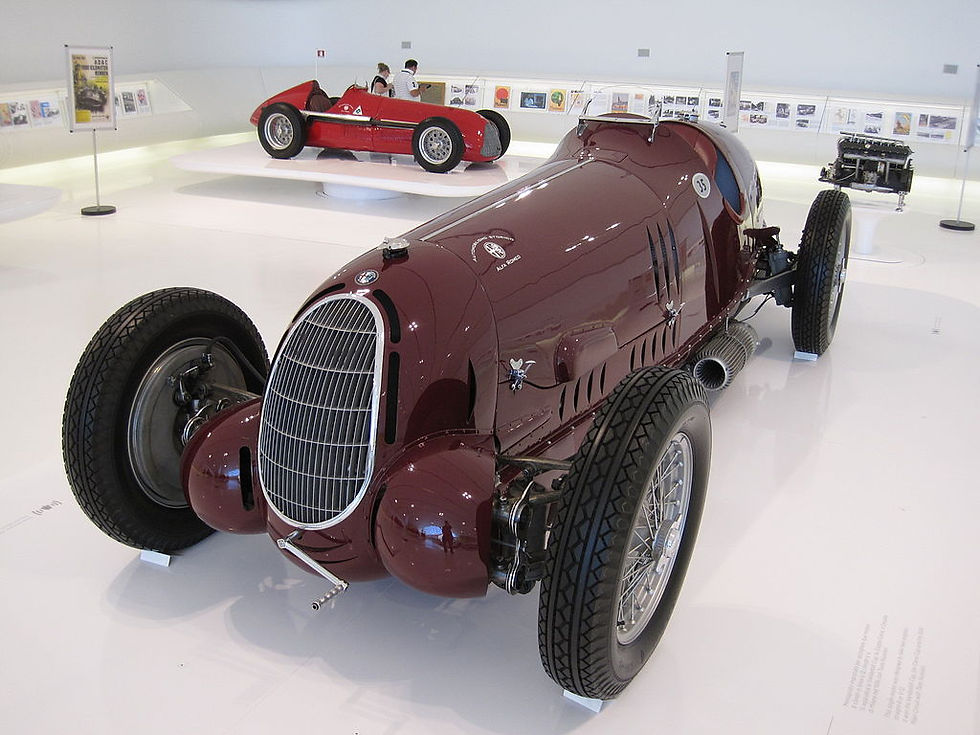 Thumbnail: Alfa Romeo 12C 1936 Blueprint