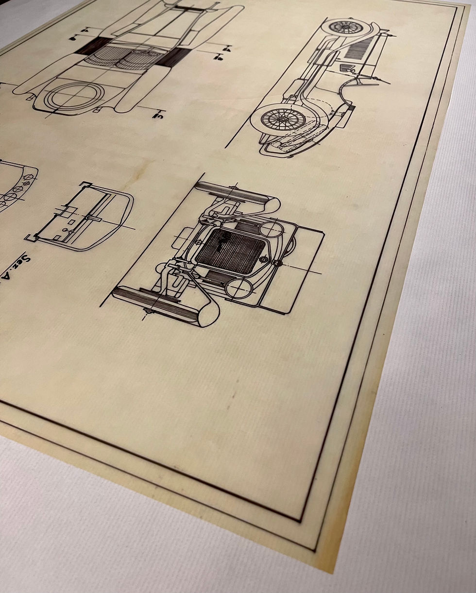 Thumbnail: Alfa Romeo 6C 1750 Super Sport 1929 Blueprint