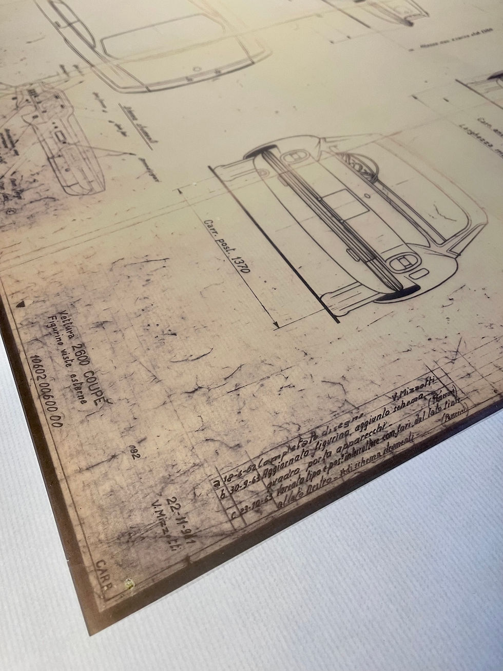 Thumbnail: Alfa Romeo 2600 Coupe 1962 Blueprint
