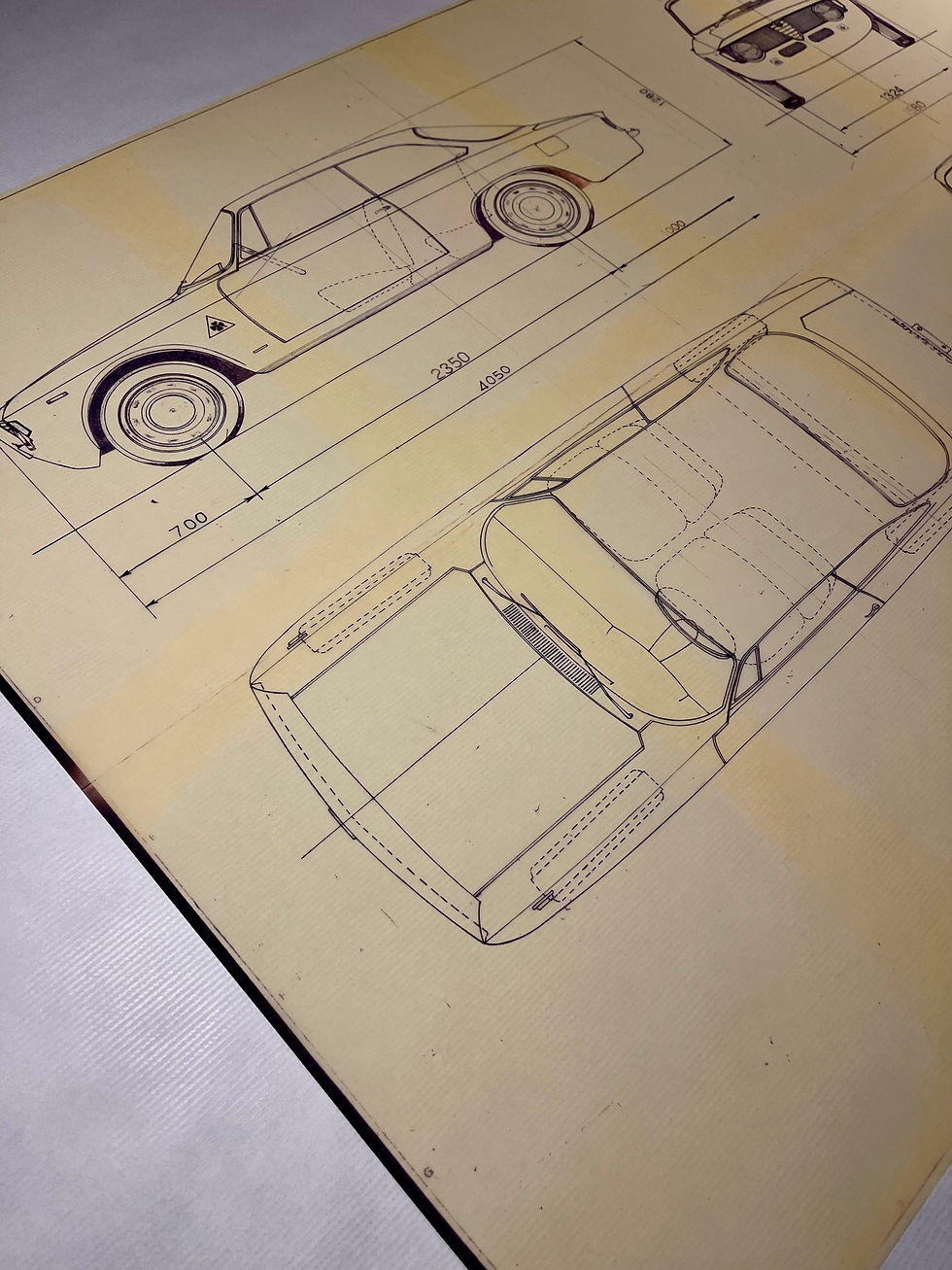 Thumbnail: Alfa Romeo Giulia Sprint GTA 1965 Blueprint