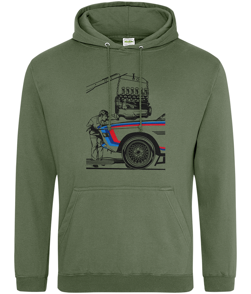 Thumbnail: BMW Engine Install Hoodie
