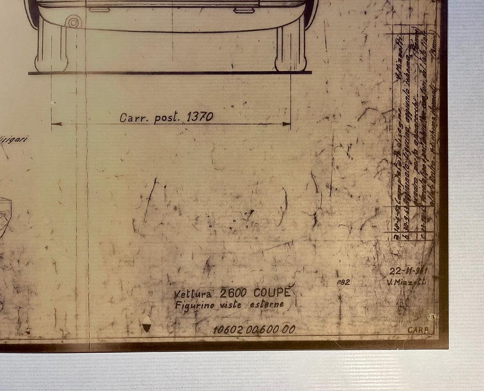 Thumbnail: Alfa Romeo 2600 Coupe 1962 Blueprint