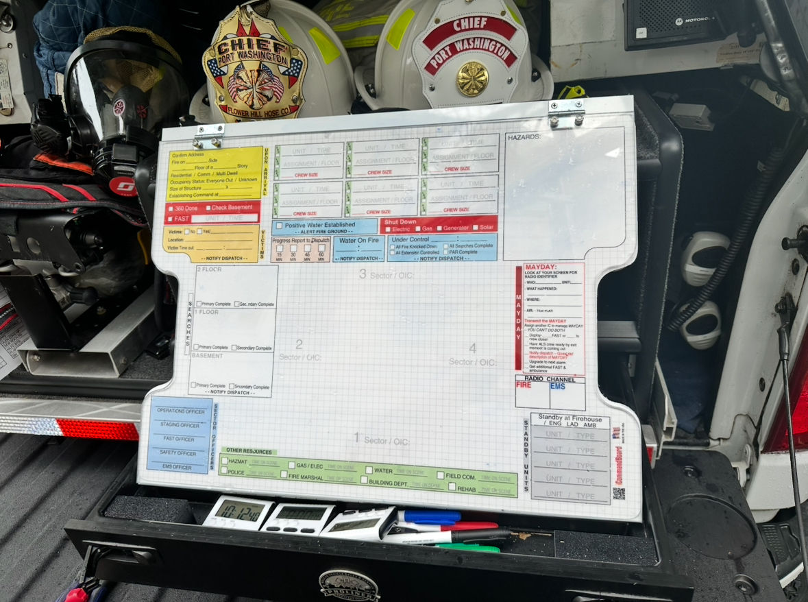 Fire Overlay for Existing Whiteboard