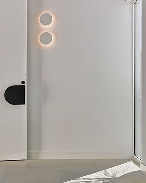 Large Format Entry Door, soft lighting