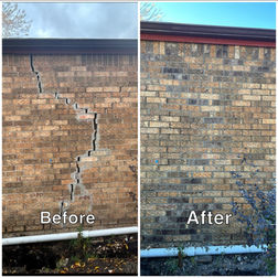 cracked bricks and mortar repair in baytown