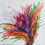 Miniatura: Pintura Encáustica: Flor Violeta e Rosa