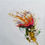 Miniatura: Pintura Encáustica: Flor ao vento