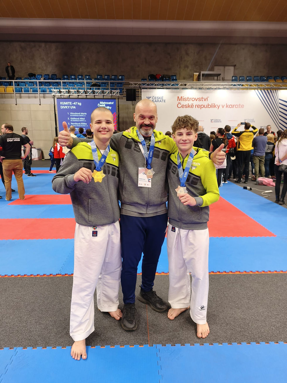 Soustředění reprezentace - kumite