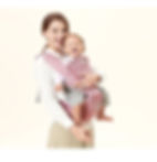 Thumbnail: Baby Carrier with Bass Bear Hip Seat for Front Carry