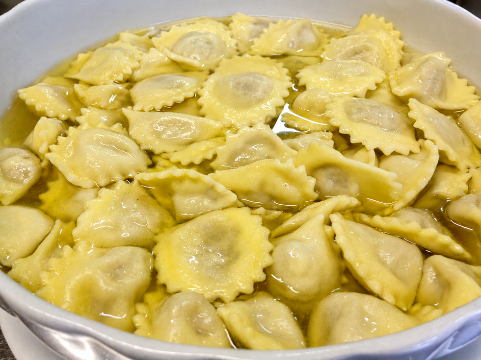 Anolini in Brodo della Tradizione