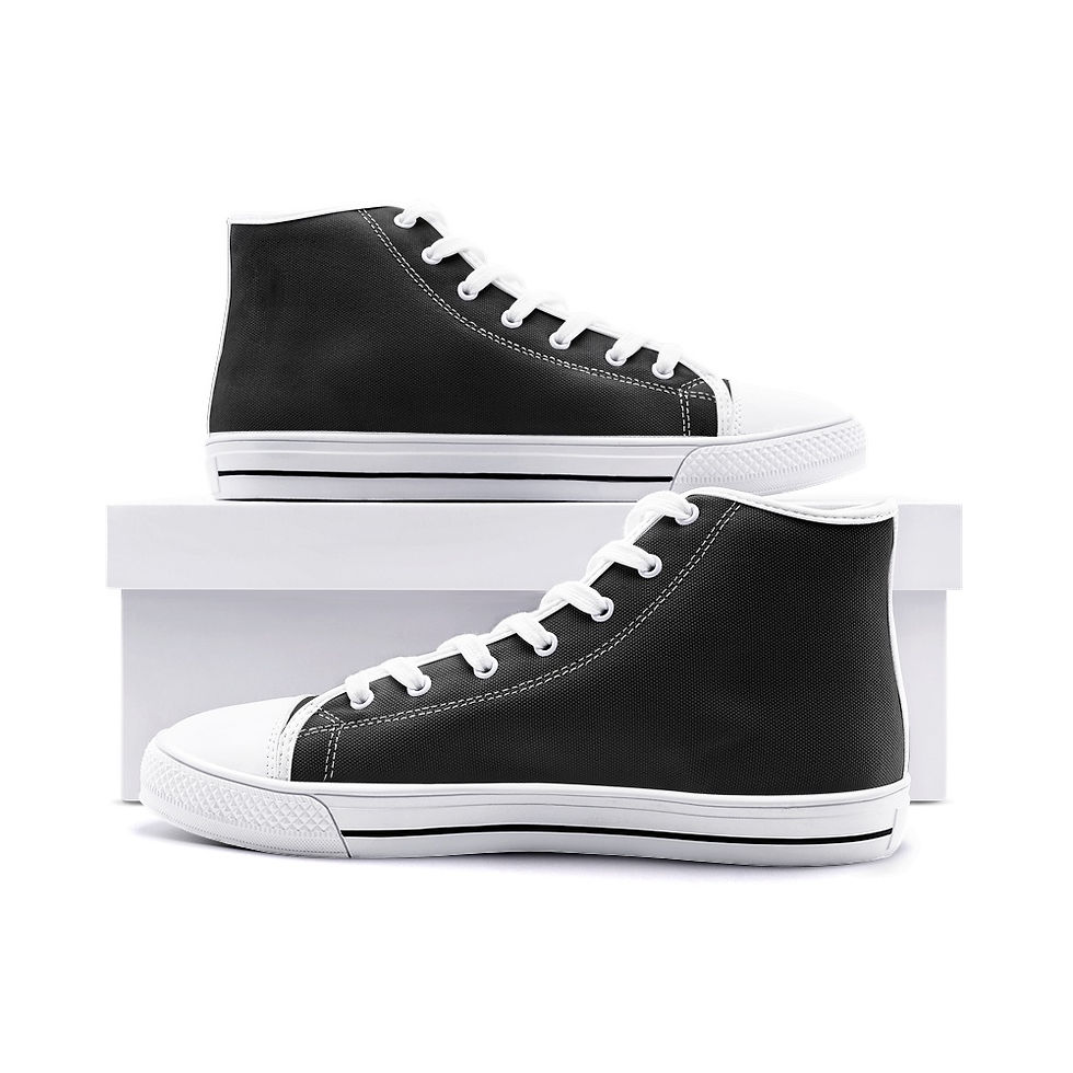 Thumbnail: Unisex High Top Canvas Shoes