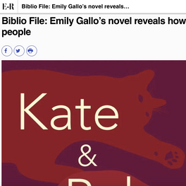 Biblio File: Emily Gallo’s novel reveals how time changes people