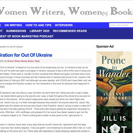 Emily Gallo discusses the inspiration behind the creation of her novel "Out of Ukraine" for Books By Women.