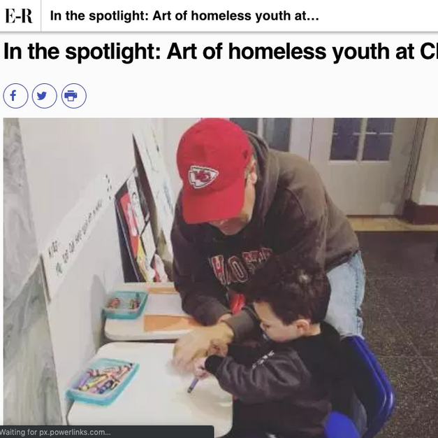 In the spotlight: Art of homeless youth at Chico city hall