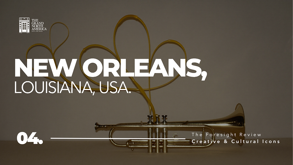 Vibrant street musicians performing in the French Quarter of New Orleans, highlighting the city's deep musical roots and UNESCO recognition.