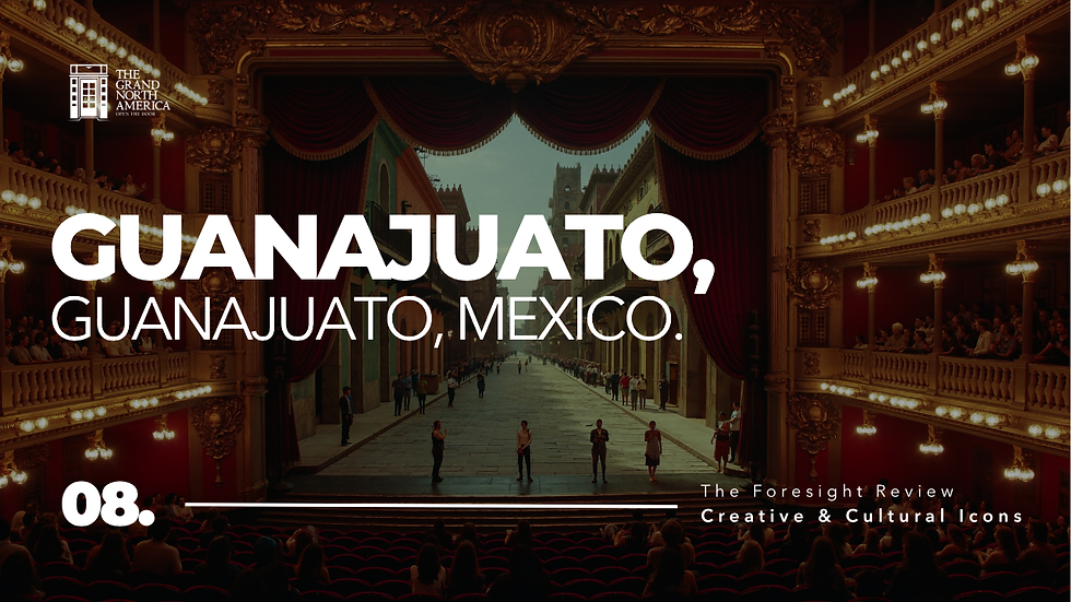 The vibrant, colonial architecture and winding streets of Guanajuato City, reflecting its dual UNESCO World Heritage status and deep cultural roots.