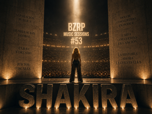 Shakira en el escenario tras convertir su crisis pública de 2022 en la narrativa más poderosa de su carrera.