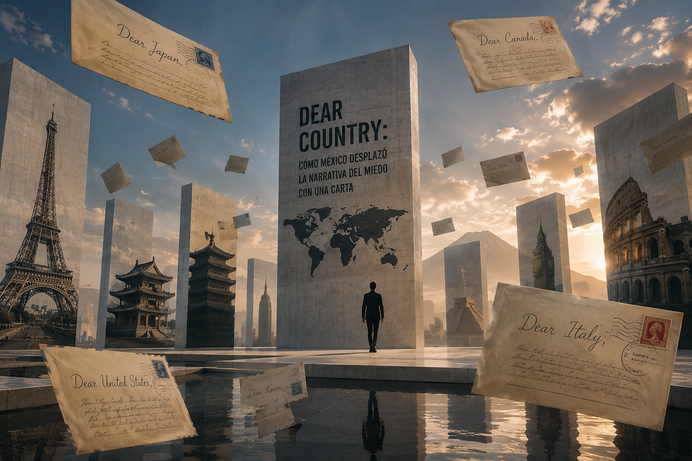 Qué es la diplomacia narrativa: el caso Dear Country y la superestructura de México