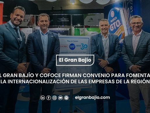 Firma de convenio para fomentar la internacionalización de empresas regionales con COFOCE