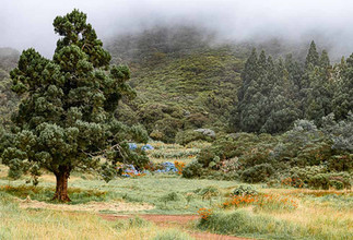 Sources Reilhac: départ du sentier.