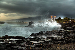 Houle australe Saint-Pierre