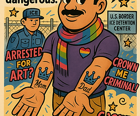 June 11, 2025: Arrested For Art