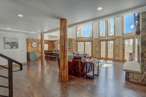 Luxury custom built home, Summit County Colorado, Eagle County Colorado, A+ Construction upscale mountain home builder