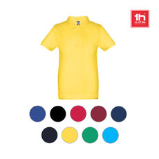 THC ADAM KIDS. Polo para criança (unissexo) de manga curta em algodão Várias cores
