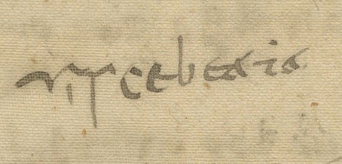 Uiscebeatha, (in the hand of William MacMurchy, 1700-1778)