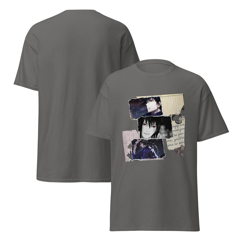 Thumbnail: Elemental Trio Tee – Megumin × Satsuki × Giyuu | Explosive Anime Energy T-Shirt