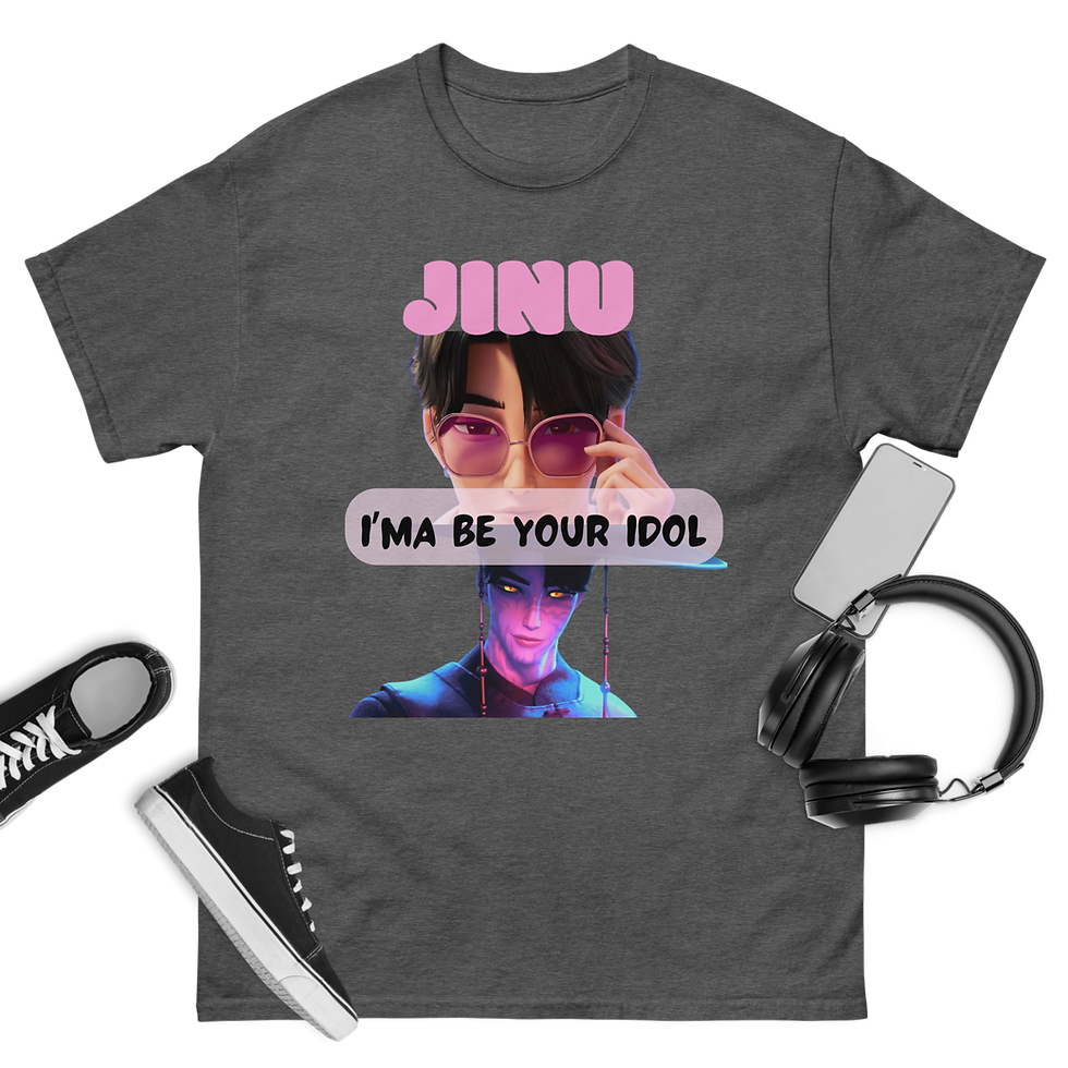 Thumbnail: JINU – Your Idol | KPop-Inspired Streetwear T-Shirt