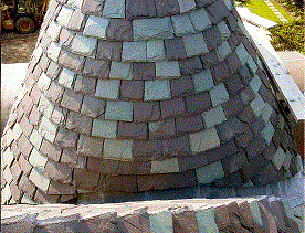 Slate roof