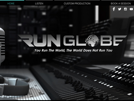 New Website Created for RunGlobe Music Project