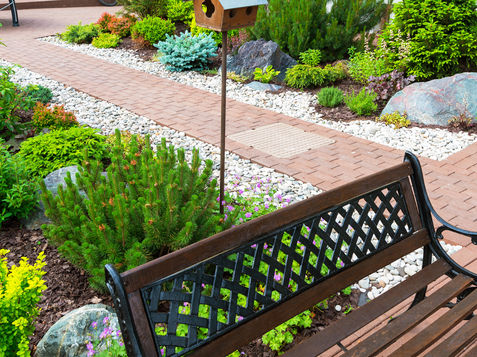 New Planting Design Pavers 