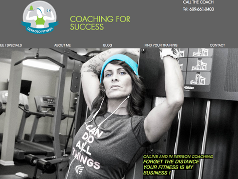 New Website for Depaolo Fitness