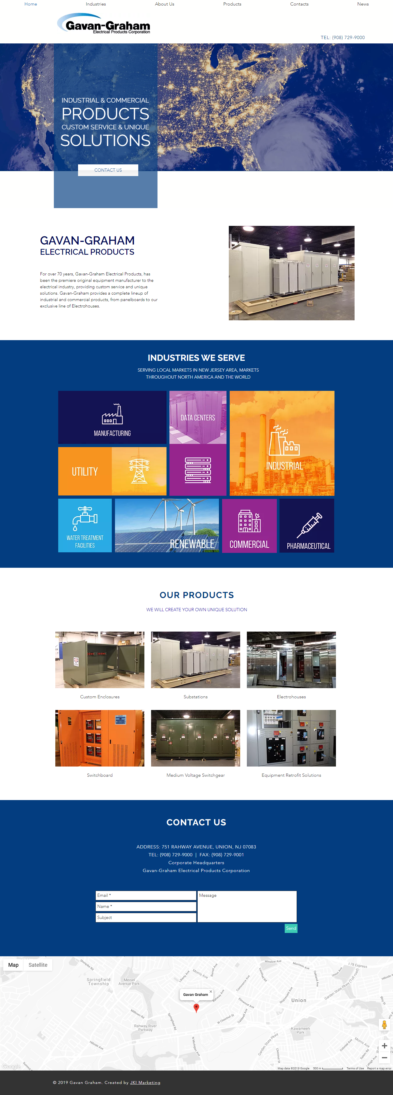 Gavan Graham Website Design