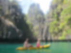 Kayaking in the Lagoon