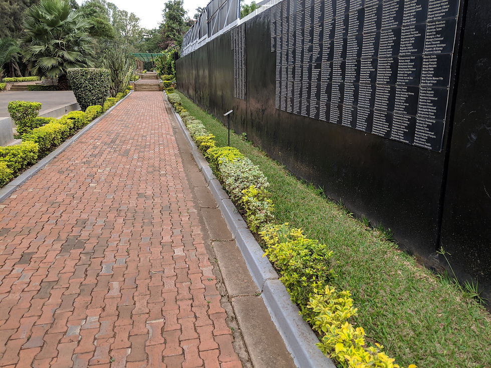 The Genocide Memorial in Kigali