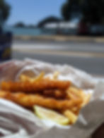 Lunch at Vinnie’s Fish and Chips Takeaway