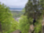 Sentinel Ridge Trail in Wyalusing State park