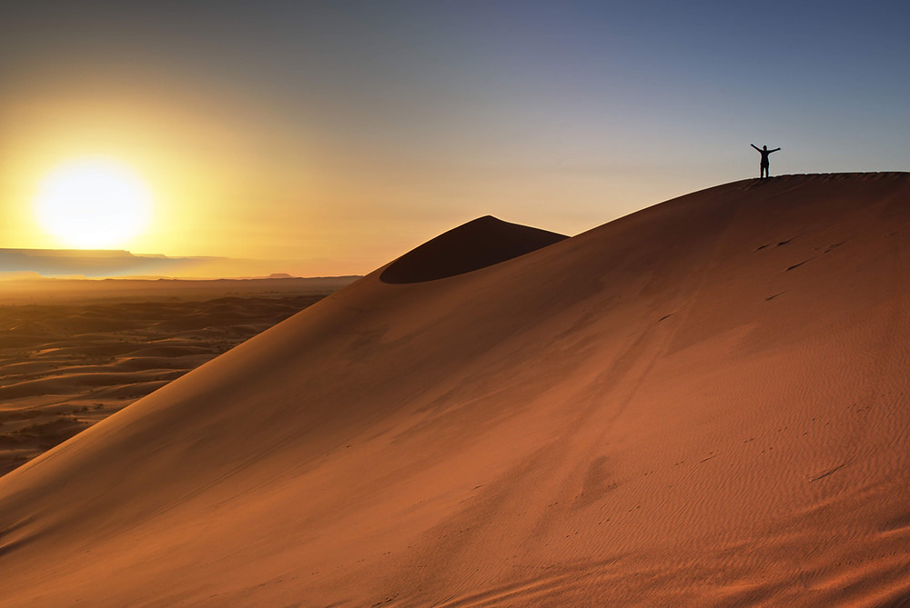 Sunrise in the Sahara, Photo Credit: Brett Alexander
