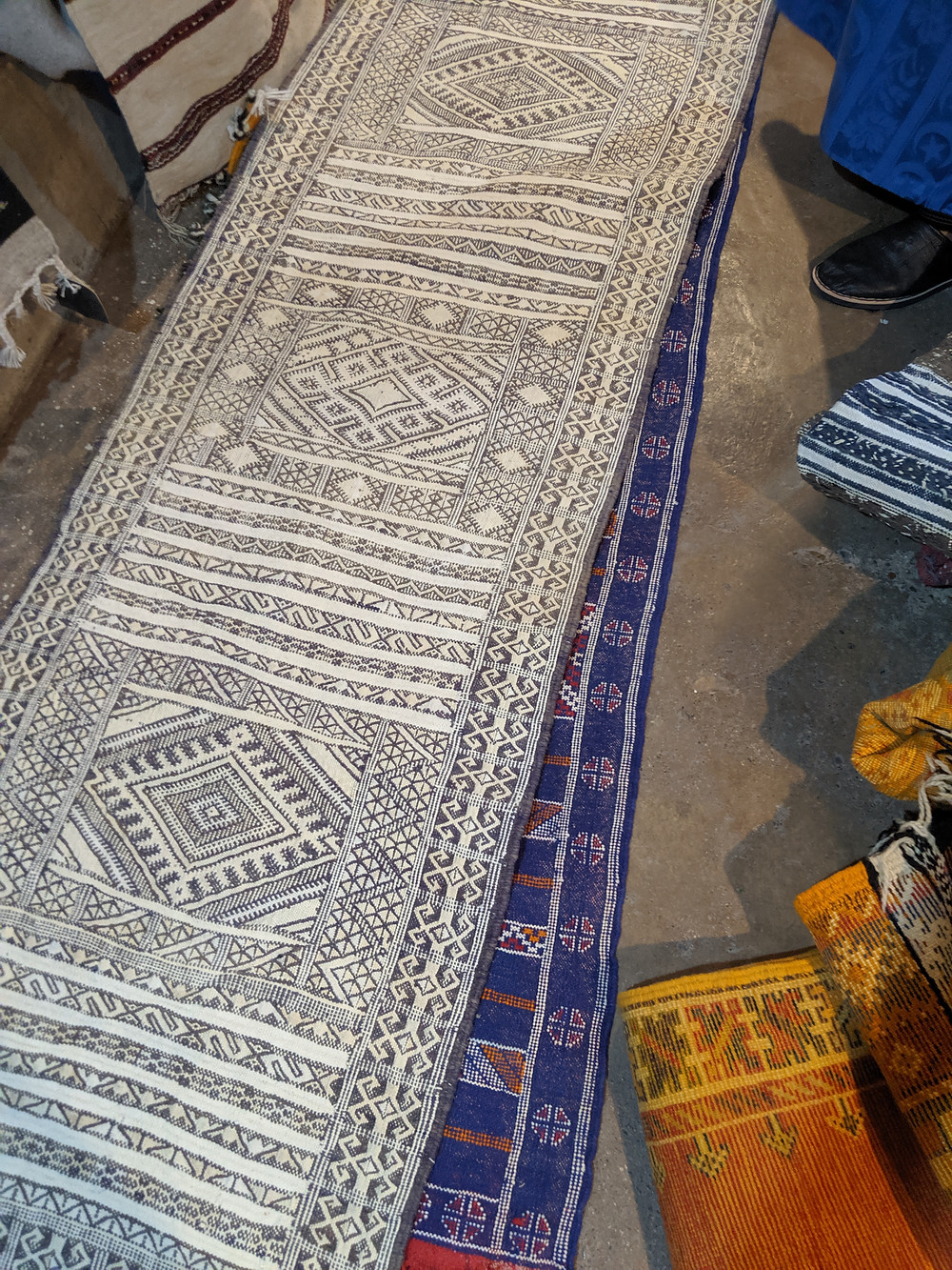 An Example Moroccan Rug with a More Expensive Detailed Design