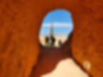 A Tunnel Carved into the Rock at Bryce Canyon
