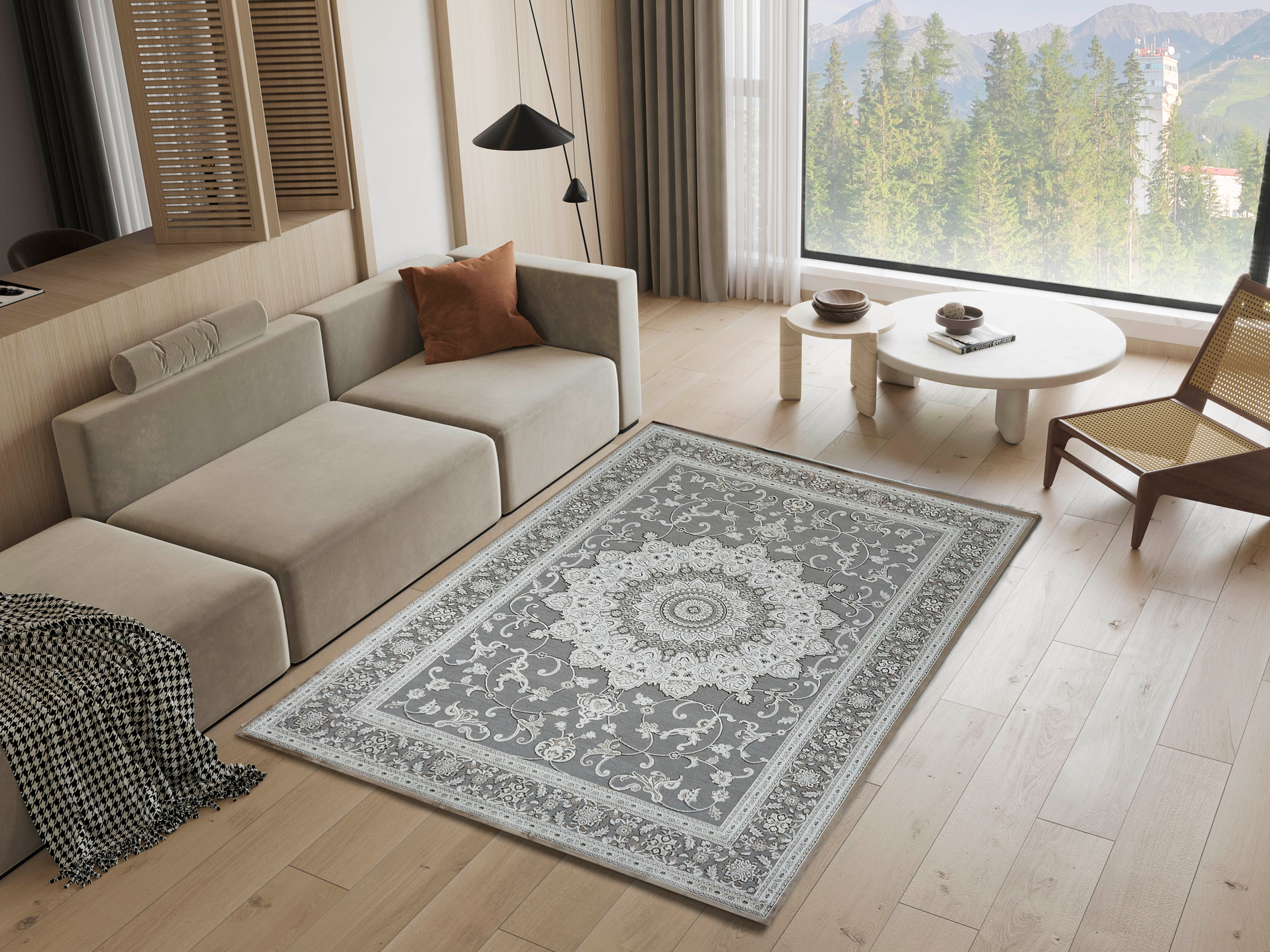 ALFOMBRA MODERNA PERSA VINTAGE SUAVE 5643