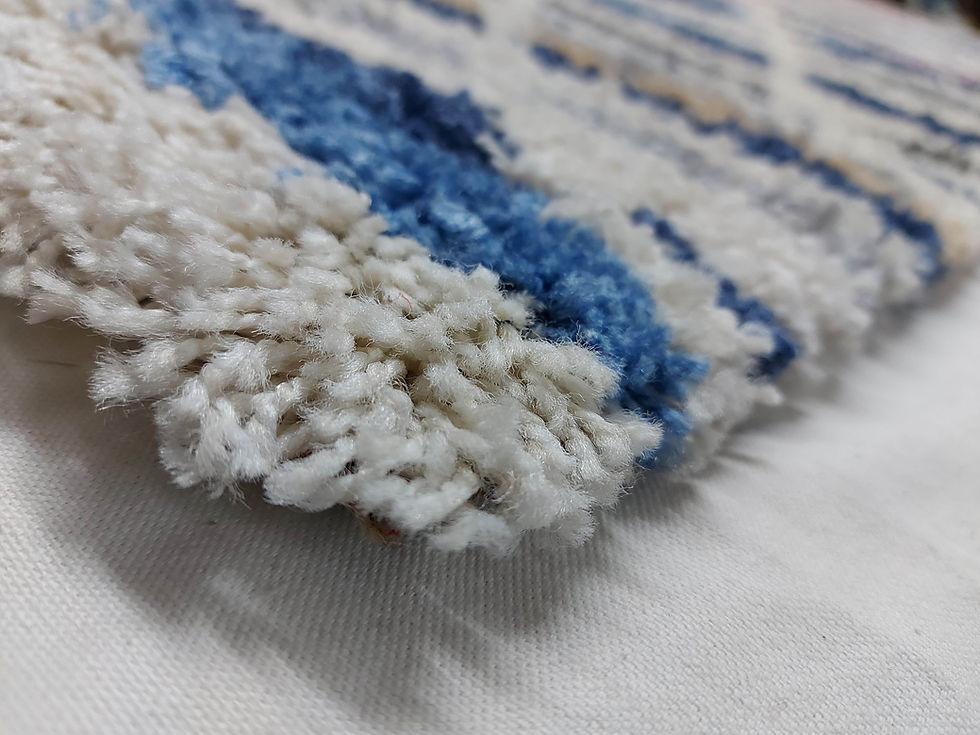 Miniatura: ALFOMBRA RAYAS Y ROMBOS 3023