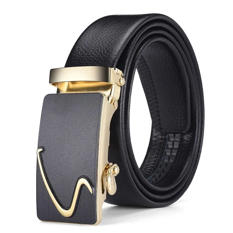 Thumbnail: Luxury Metal Buckle Belt
